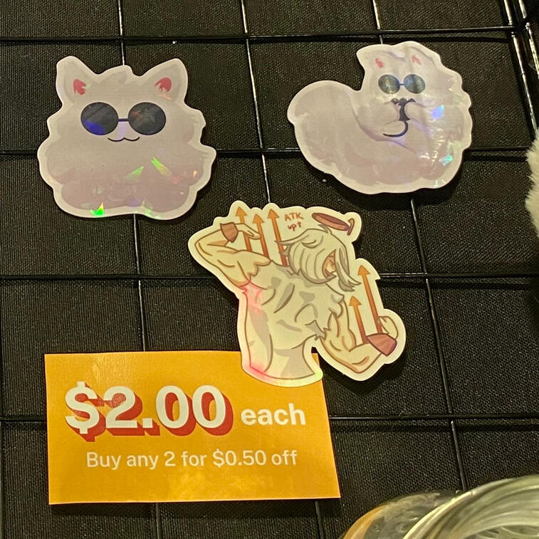 Holographic Stickers