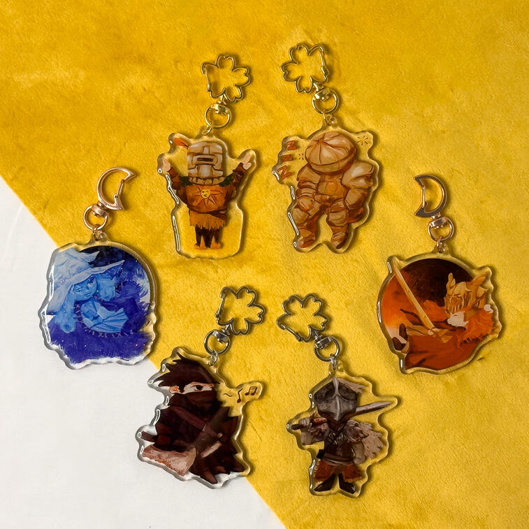 SoulsBorne Keychains